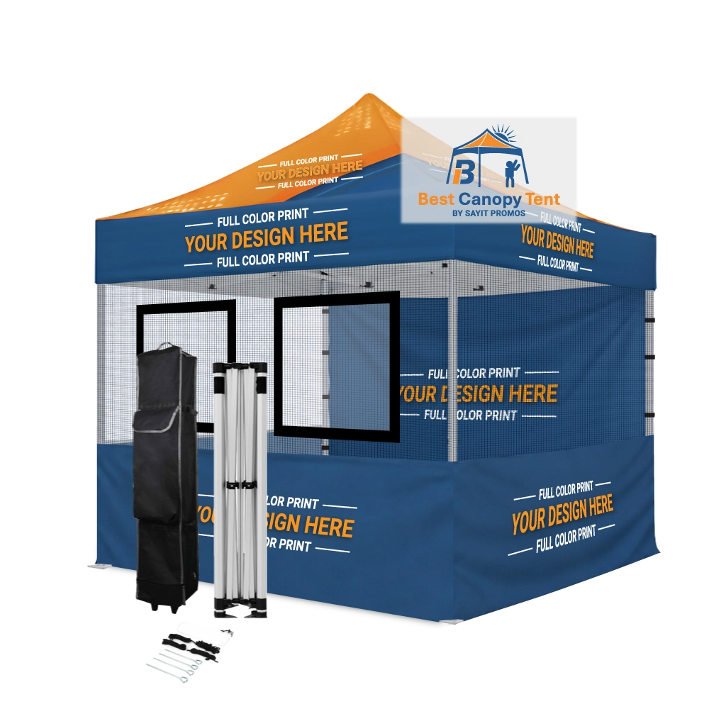 10x10 food vendor canopy tent package