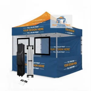 10x10 food vendor canopy tent package